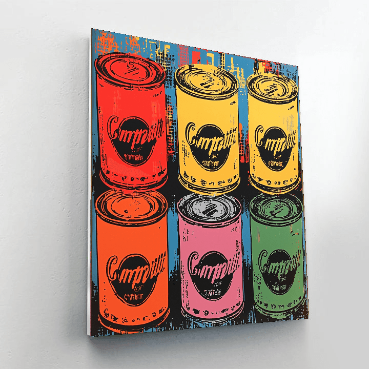 Andy Warhol Inspired Warhol's Urban Pop  Painting By Numbers Kit