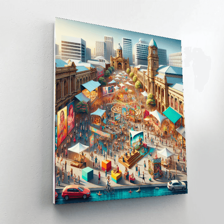 Adelaide Festival Of Arts - Adelaide, Australia Paint By Number