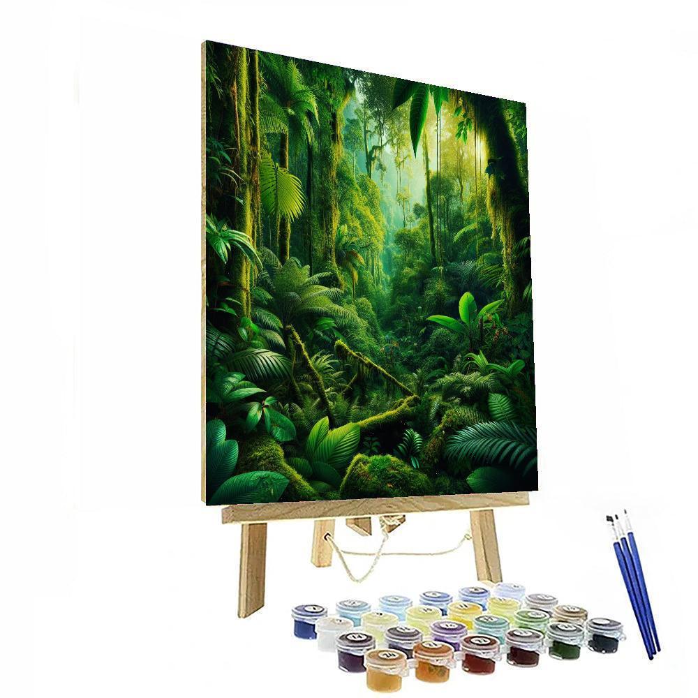 Exotic Rainforest Discovery Paint By Numbers Kits