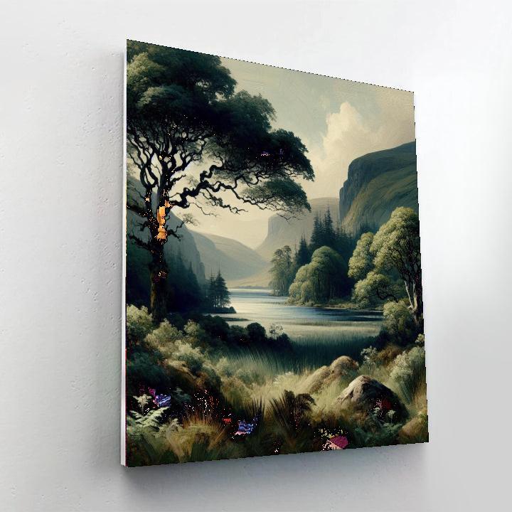 Ireland's Emerald Charm DIY Paint By Numbers