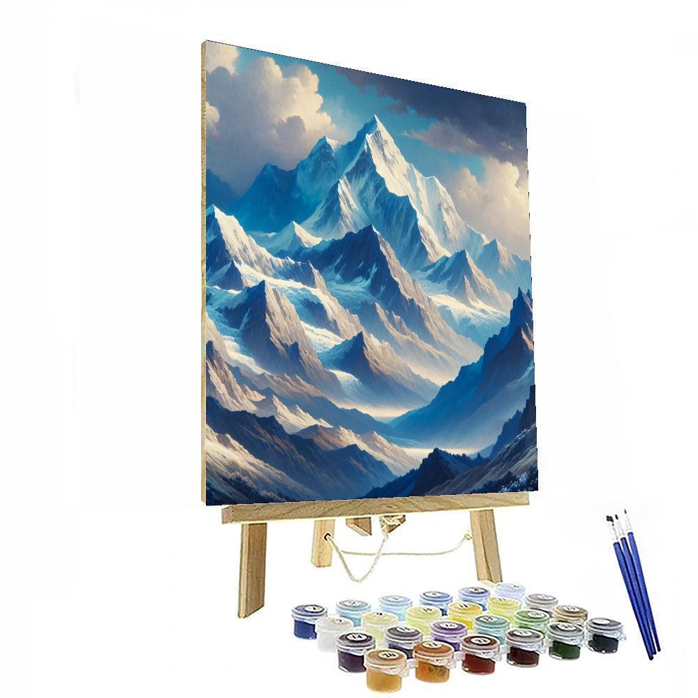Himalayan Heights Majesty DIY Paint By Numbers
