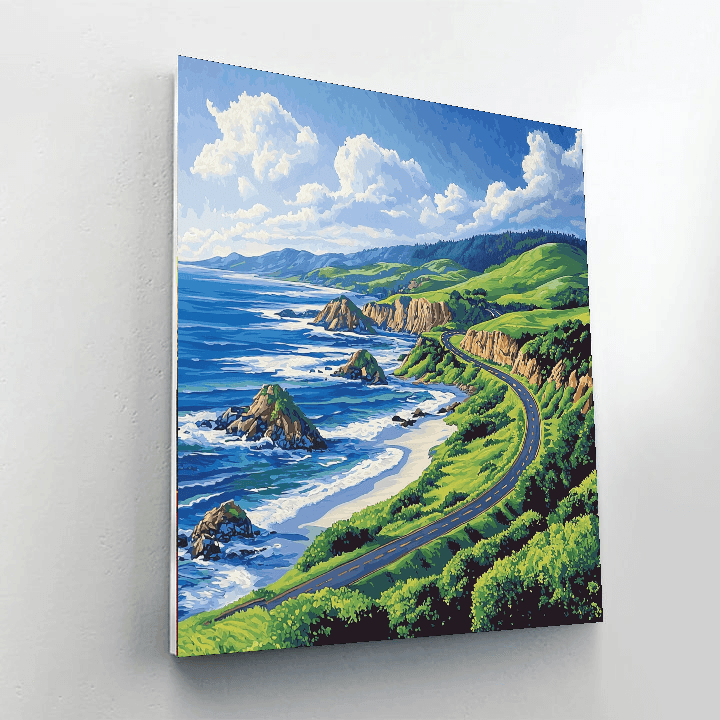 Garden Route DIY Paint By Numbers