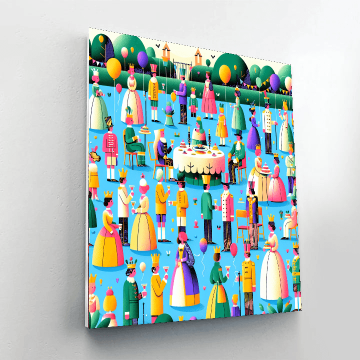 Royal Garden Party Paint By Color