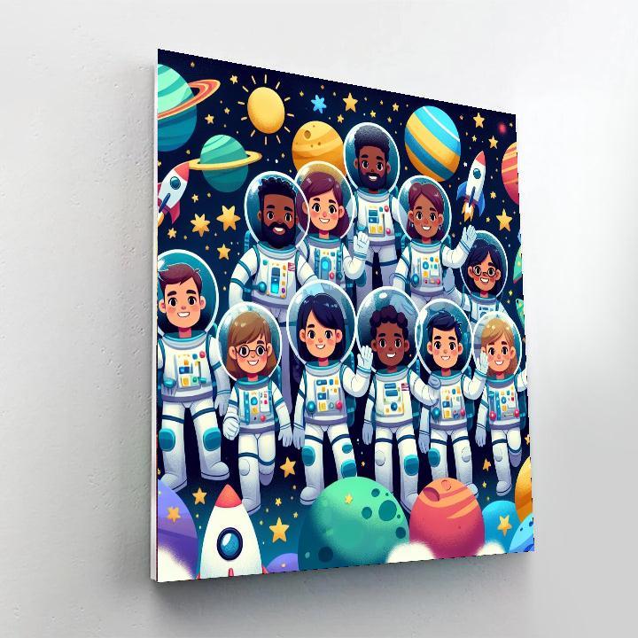 Galactic Star Explorers Paint By Color