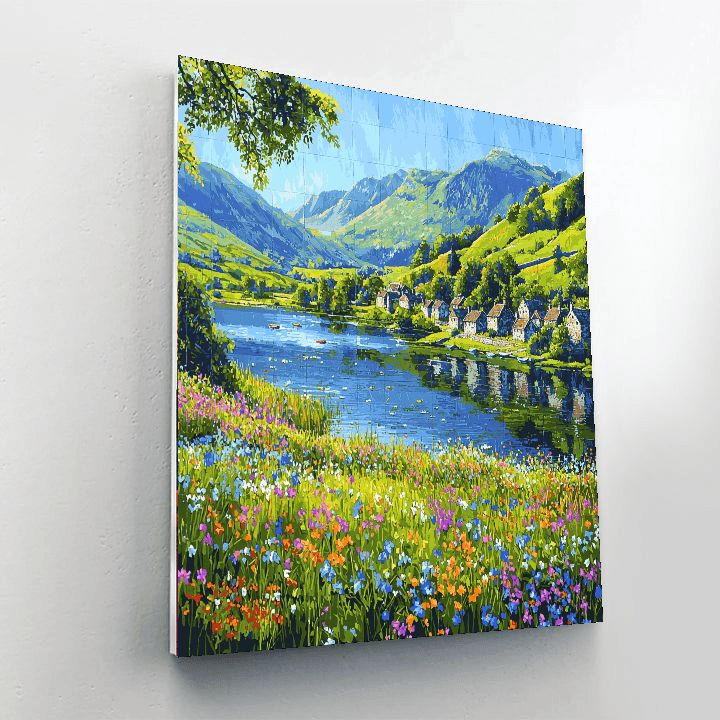 Lake District Paint By Numbers