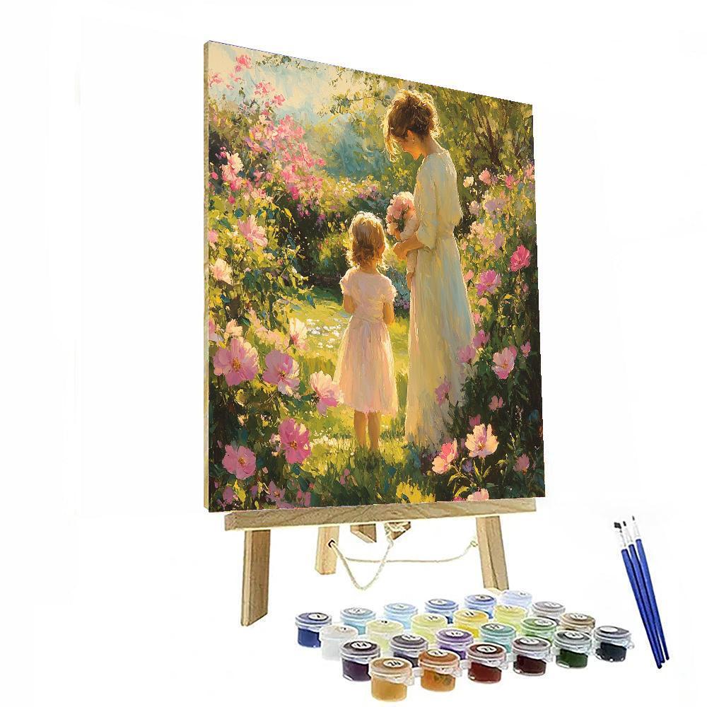 Dewy Mornings And Soft Kisses Paint By Number