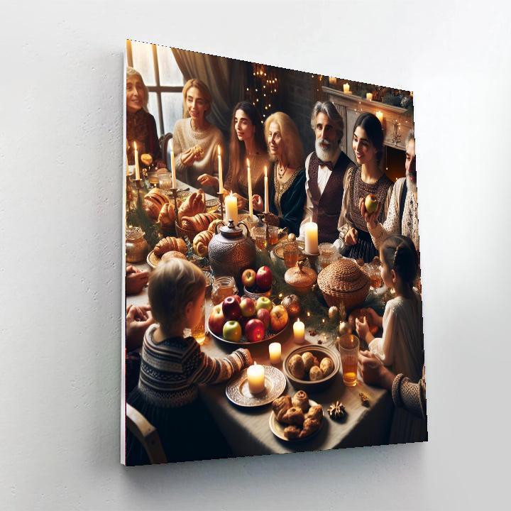 Rosh Hashanah Painting By Numbers Kit