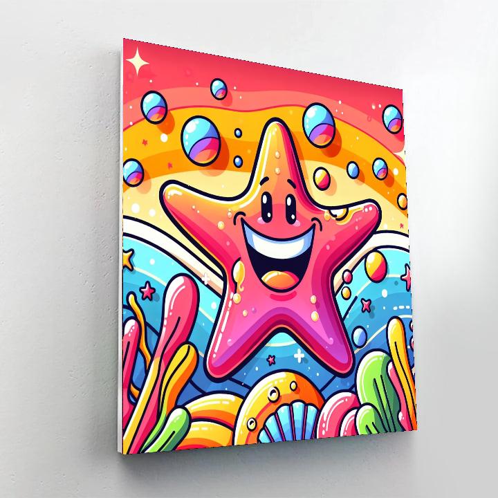 Merry Starfish Numbered Painting Kits