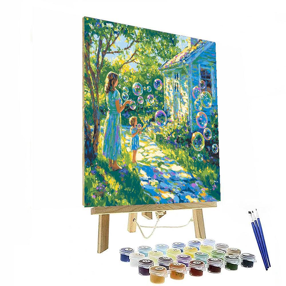 Sunlit Laughter Paint By Numbers Kits