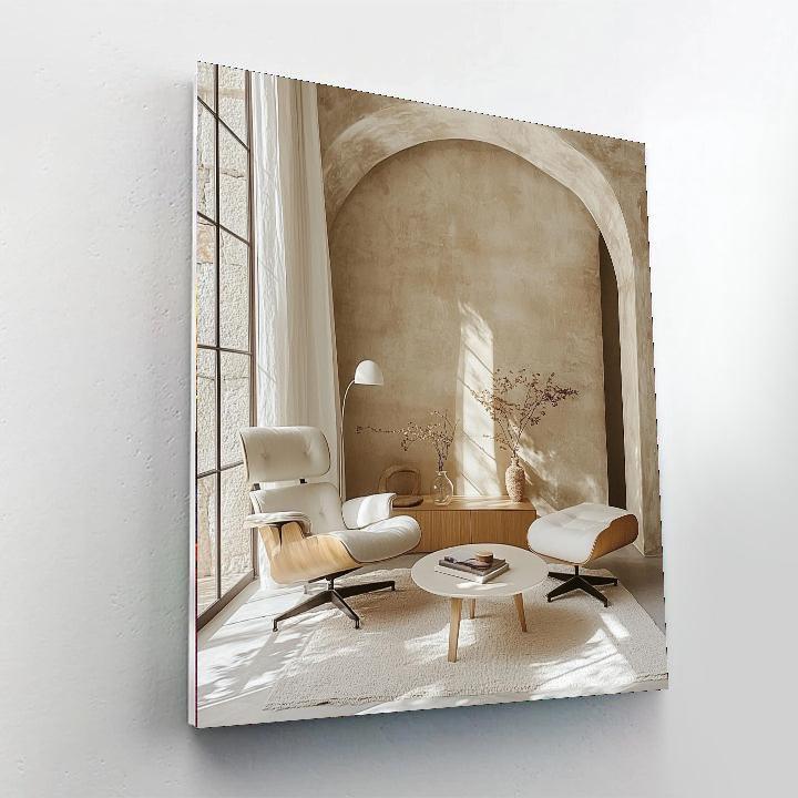 Alvar Aalto Inspired Chic Scandinavian Design  Paint By Numbers Kits