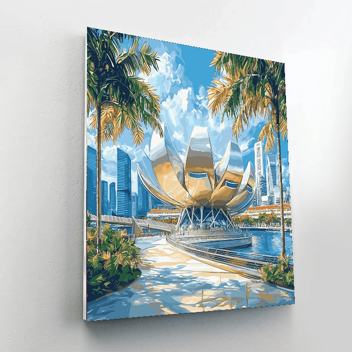 Art Science Museum Painting By Numbers Kit