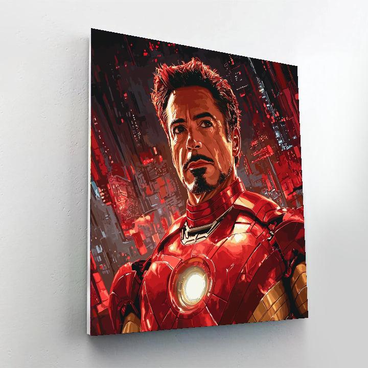 Robert Downey Jr.: The Iron Man Of Resilience And Brilliance Paint By Color