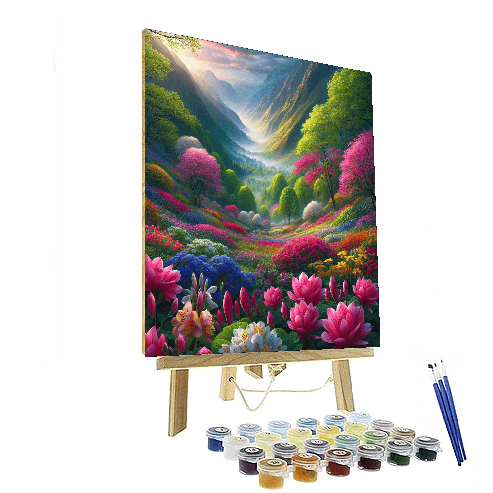 Enchanting Springtime Valley - DIY Painting By Numbers Kit – Artistry Rack