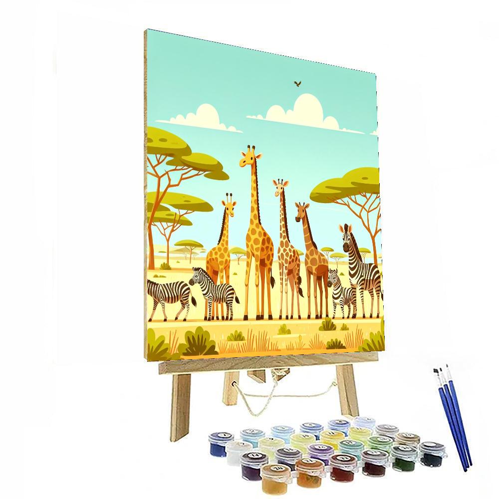 Safari Of Dreams Paint By Numbers