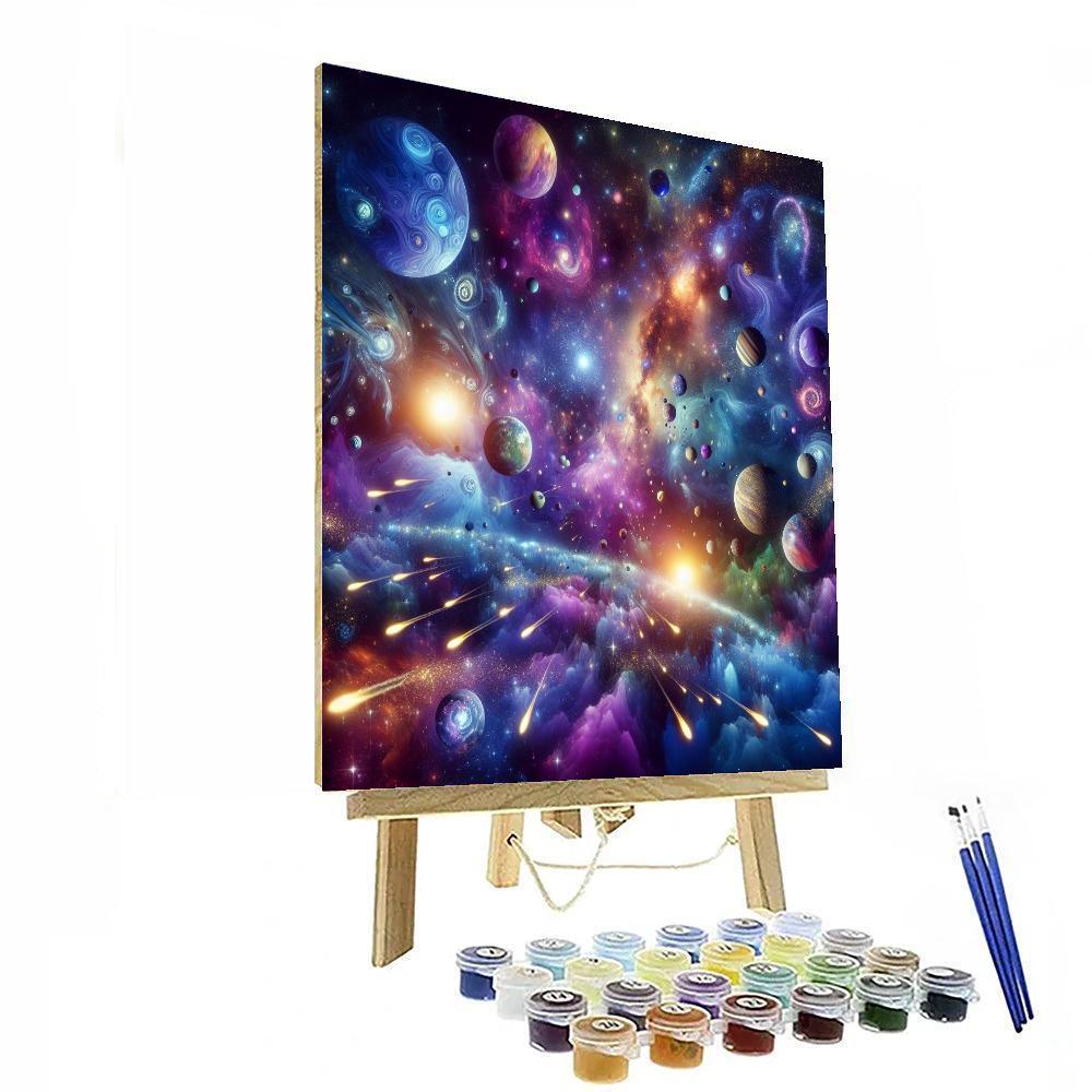 Cosmic Fantasy Journey Paint By Number