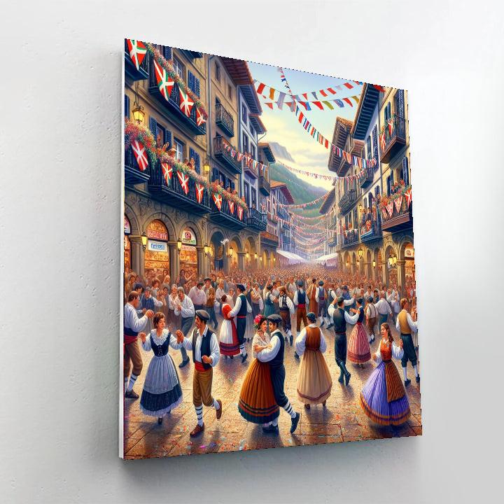 Bayonne Festival Numbered Painting Kits