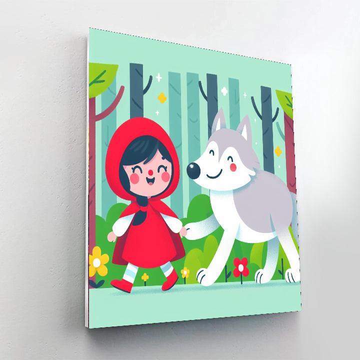 Fun With Fairy Tales Paint By Numbers Art