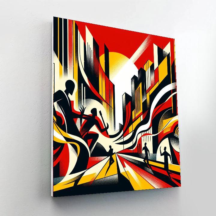 Modern Urban Art Numbered Painting Kits