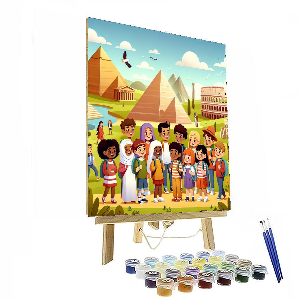 Ancient Civilizations Journey DIY Paint By Numbers