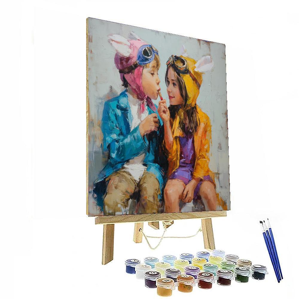 Whimsical Playtime Numbered Painting Kits