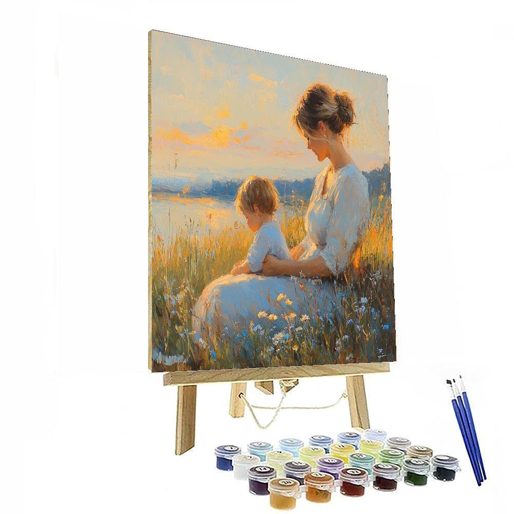 Morning Love Story Paint By Numbers Kits