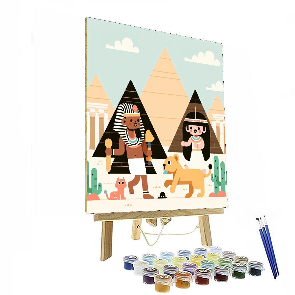 Ancient Egypt Adventures Paint By Color