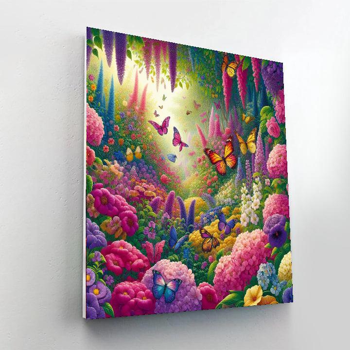 Enchanting Gardens Painting By Numbers Kit