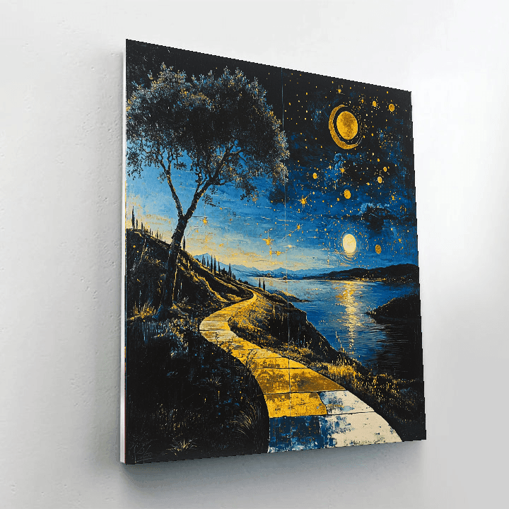 Salvador Dalí Inspired Eternal Bliss  Paint By Numbers