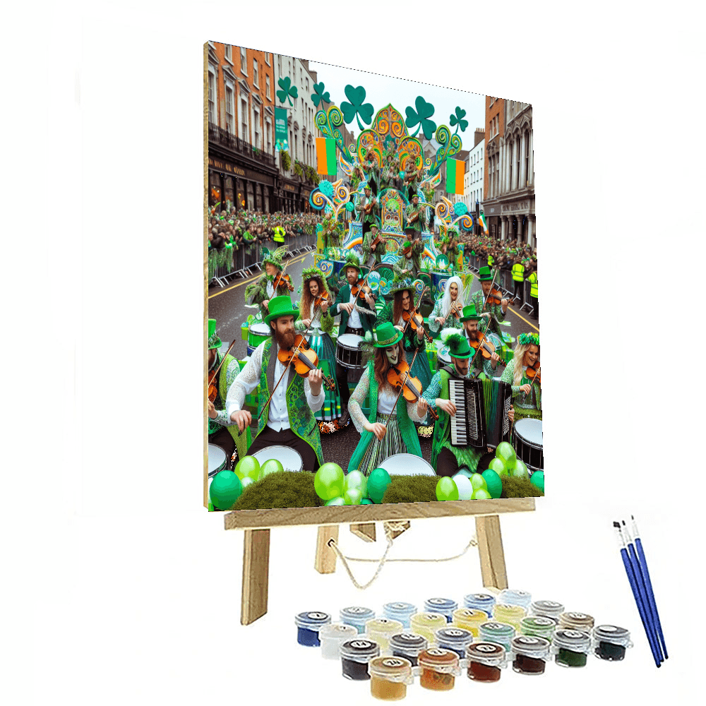 St. Patrick's Festival - Dublin, Ireland Painting Number Kit