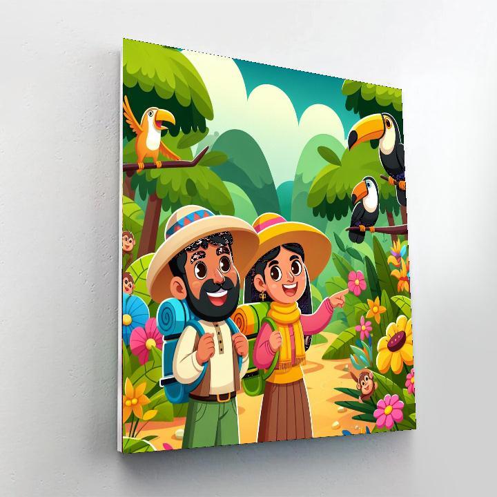 Mysterious Jungle Quest Paint By Number