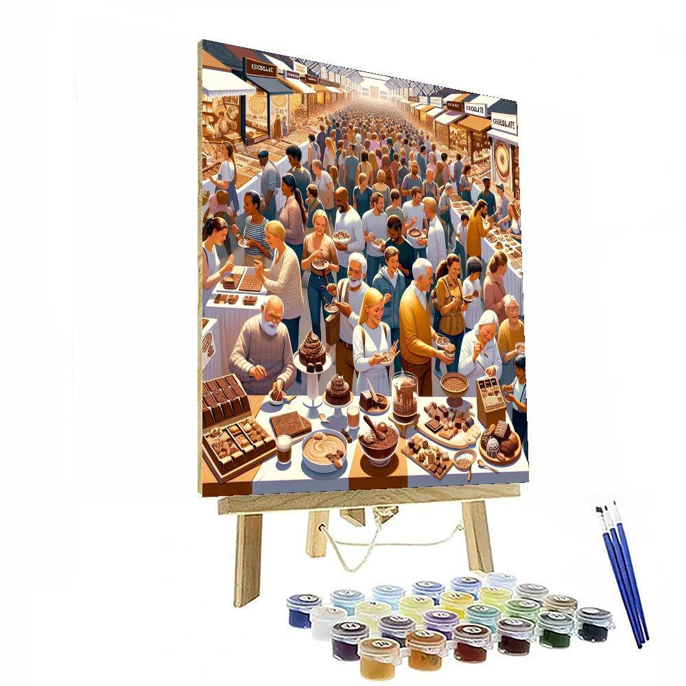The Chocolate Festival - England Paint By Numbers Kits