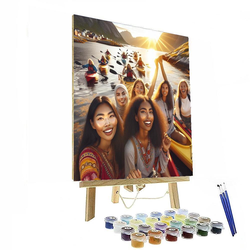 Midnight Sun Festival - Tromsø, Norway Painting Number Kit