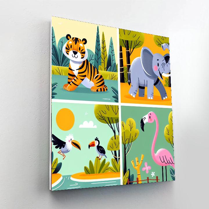 Zoo Adventure Journey Paint By Numbers Kits