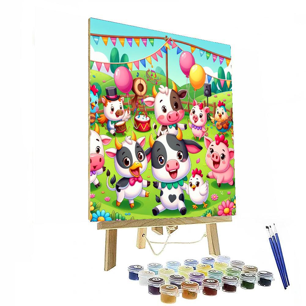 Fabulous Farmyard Fiesta Paint By Numbers