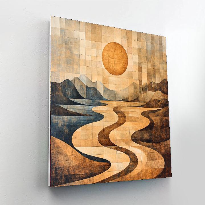 Nandalal Bose Inspired Mythical Essence  Painting Number Kit