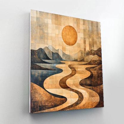 Nandalal Bose Inspired Mythical Essence  Painting Number Kit