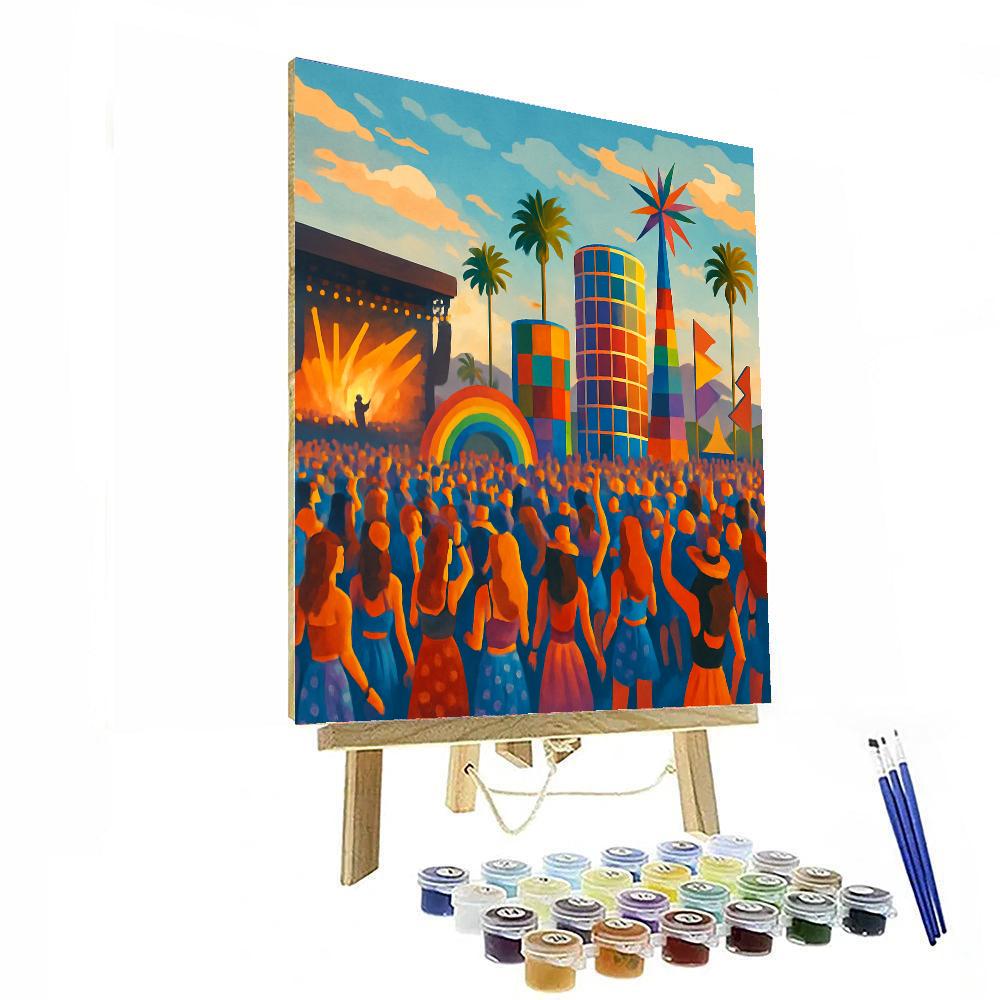 Coachella - Indio, Usa Paint By Numbers Art