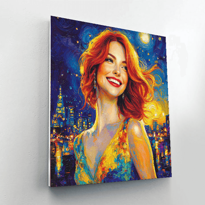 Emma Stone: Illuminating The Stage Of Stardom Paint By Color