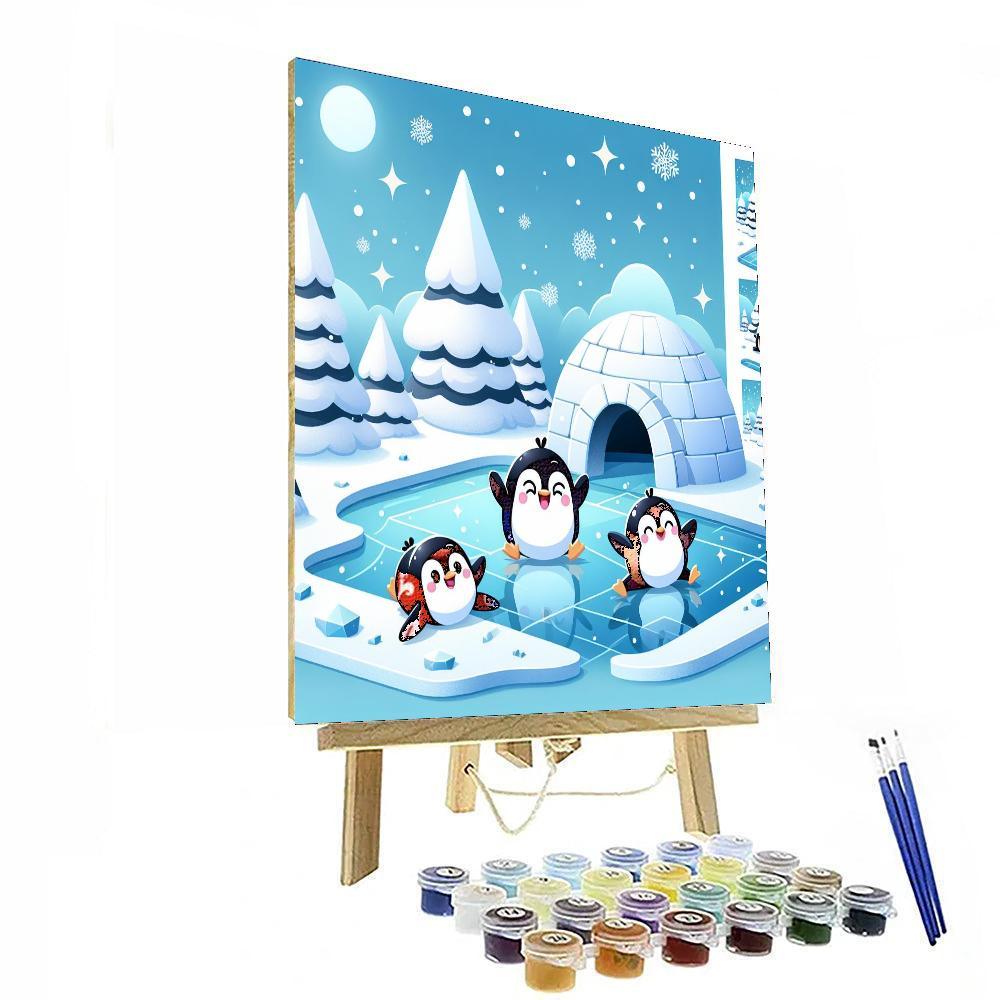 Winter Fun Wonderland Paint By Numbers Kits