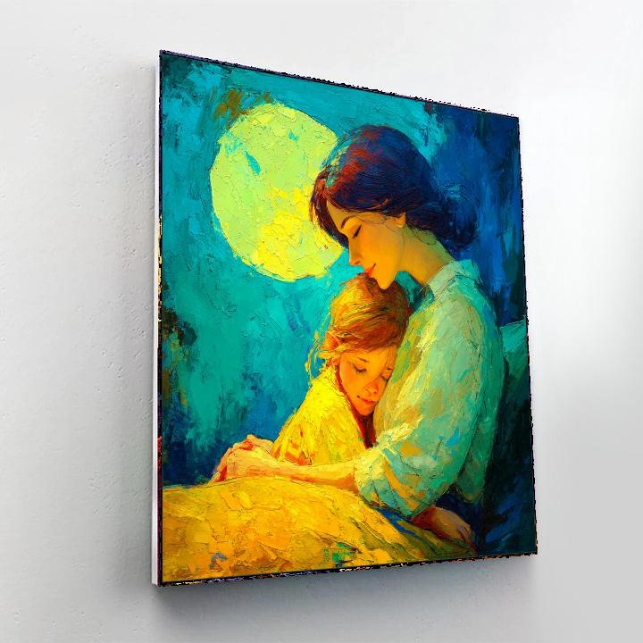 Bedtime Cuddles Numbered Painting Kits