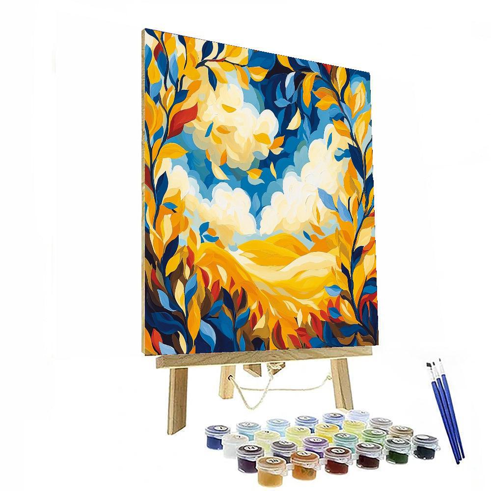 Frida Kahlo Inspired Eternal Reflections Of Nature  Numbered Painting Kits