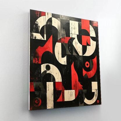 Banksy Inspired Cognitive Dissonance  Paint By Color