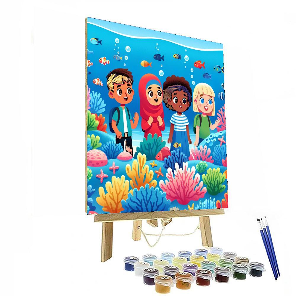 Kingdom Of Coral Paint By Color