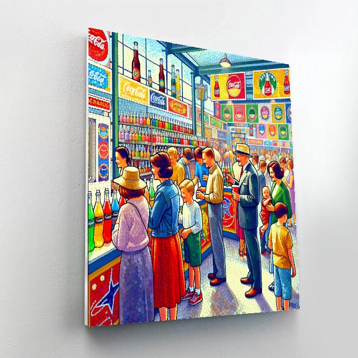 World Of Coca-cola Festival - United States Paint By Color
