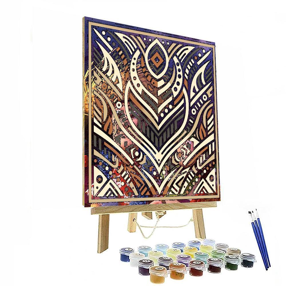 Ancient Tribal Heritage DIY Paint By Numbers