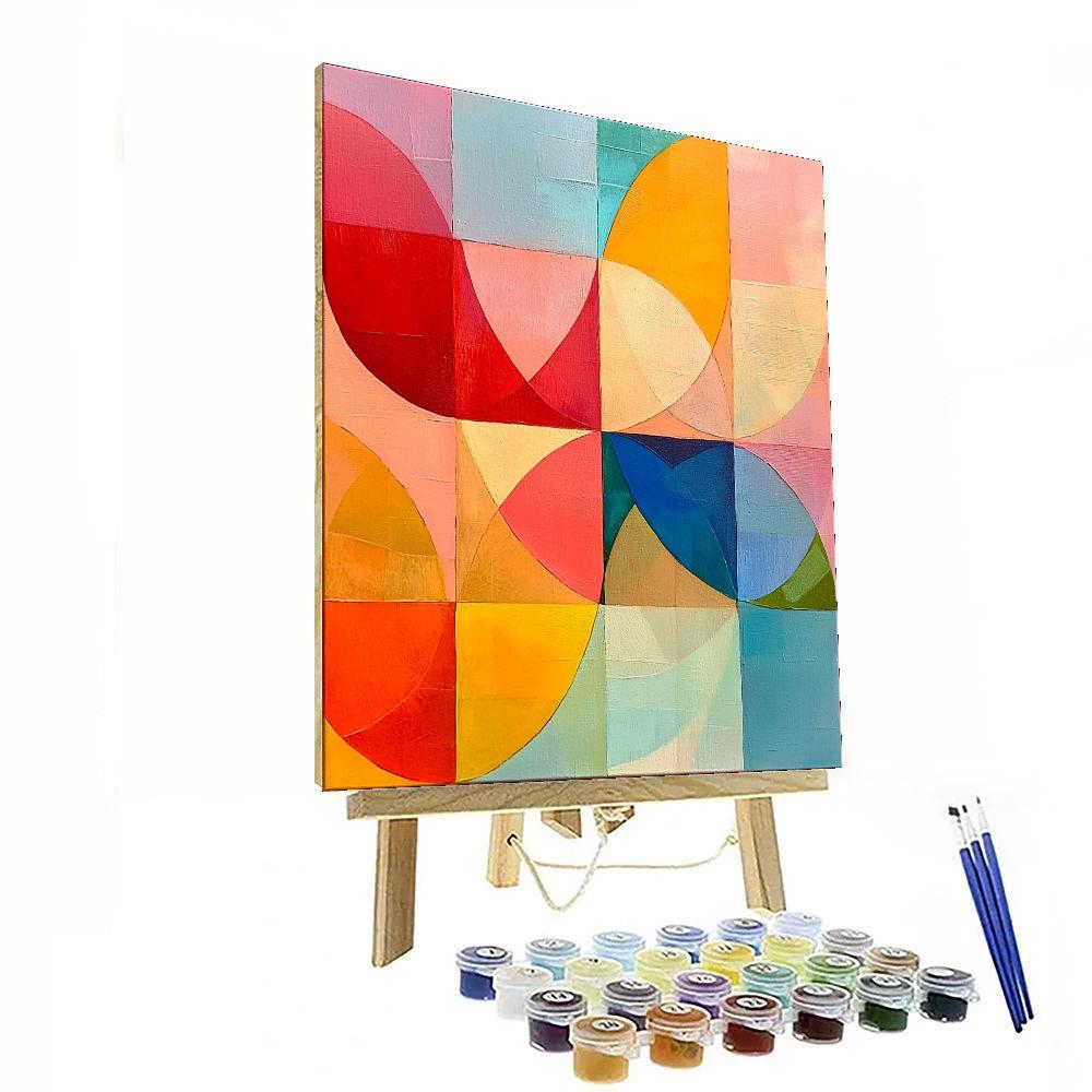 Paul Klee Inspired The Colorful Whisper  Numbered Painting Kits