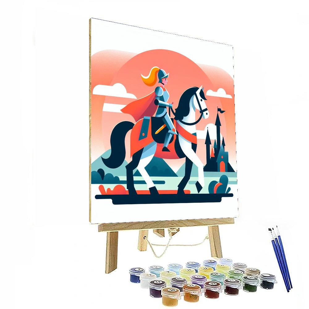 Knight’s Quest Adventure Numbered Painting Kits
