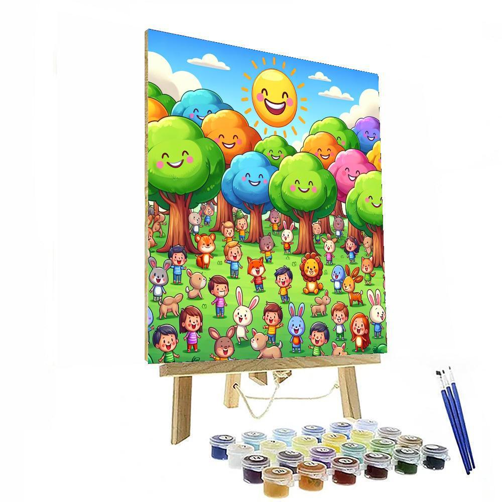 Giggle Grove Numbered Painting Kits