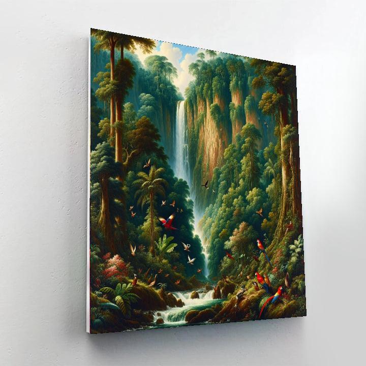 Dreamlike Rainforest Expedition Paint By Color