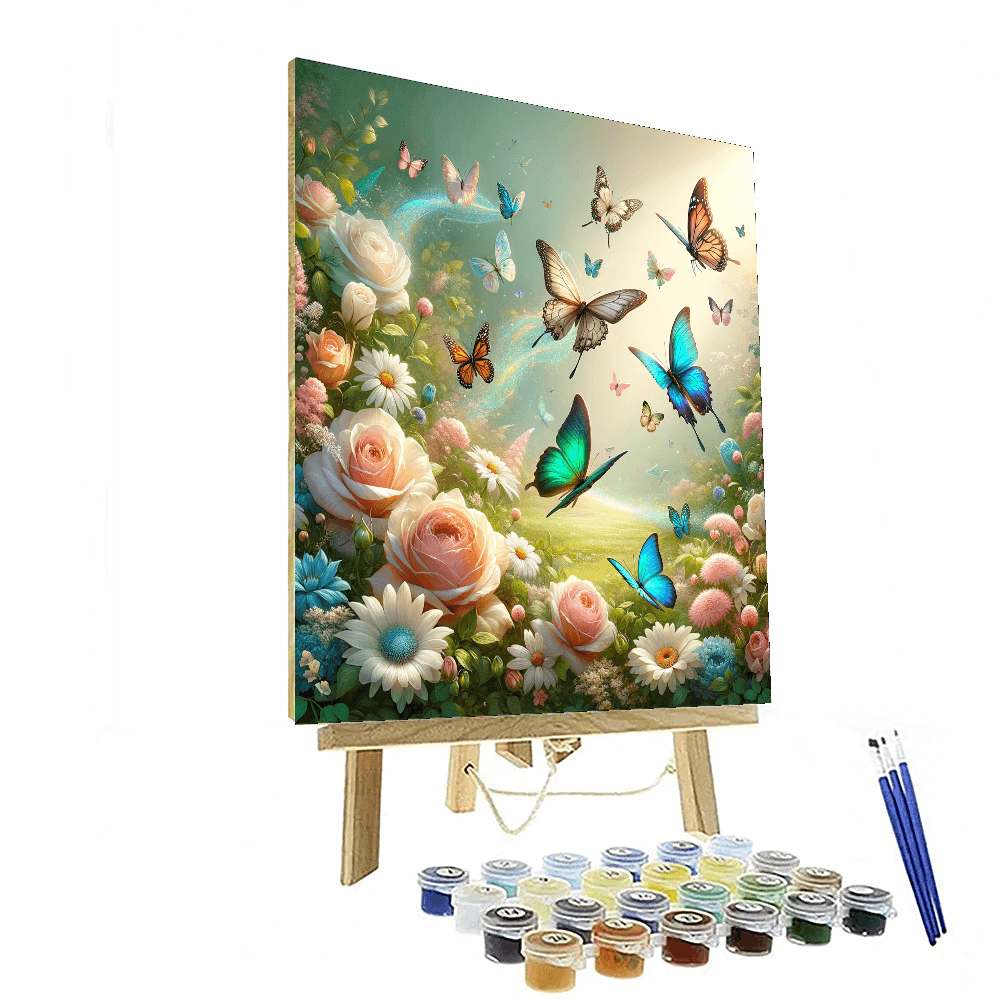 Ethereal Butterfly Dance Paint By Numbers Kits